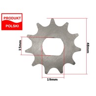 ZĘBATKA PRZÓD SIMSON S51 11z W