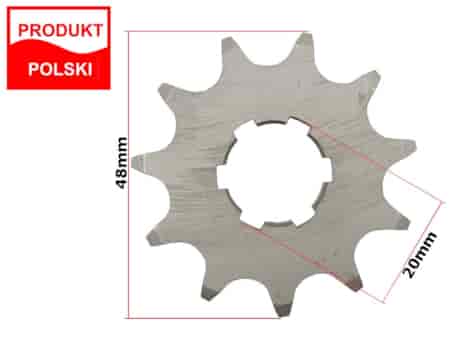 ZĘBATKA PRZÓD WSK 125 11z