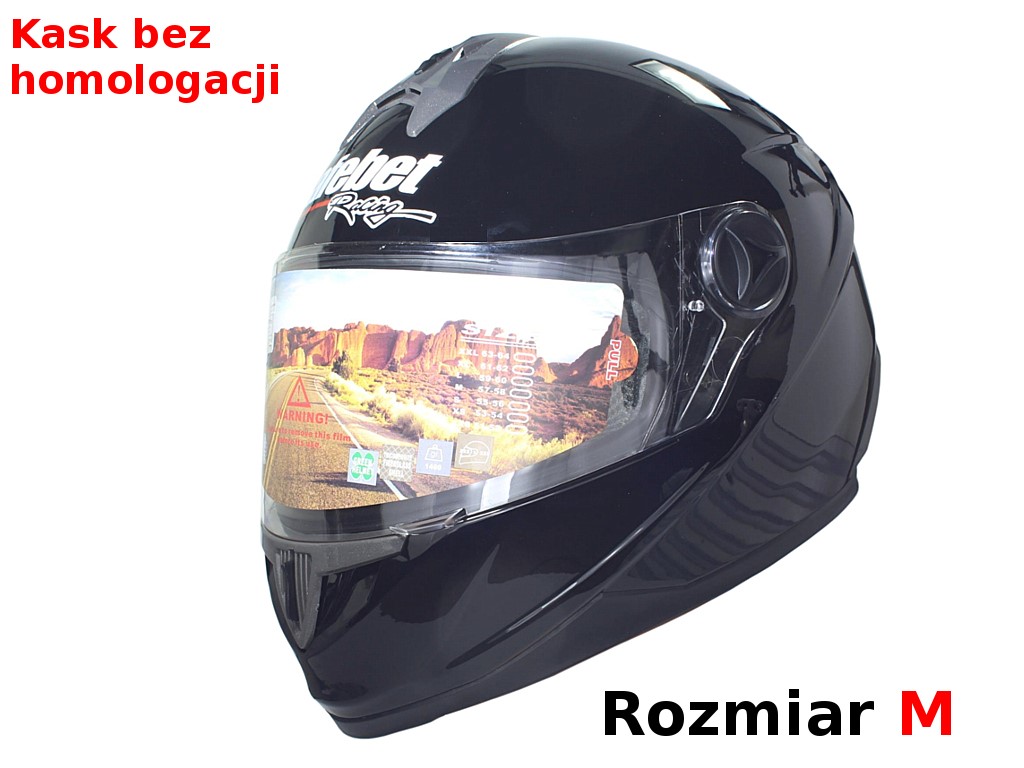 KASK SAFEBET HF-122 BLACK M (BRAK ECE)