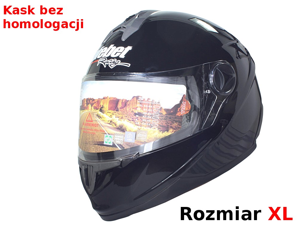 KASK SAFEBET HF-122 BLACK XL (BRAK ECE)