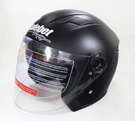 KASK SAFEBET HF-223 FLAT BLACK L (BRAK ECE)