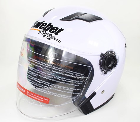 KASK SAFEBET HF-223 WHITE L (BRAK ECE)