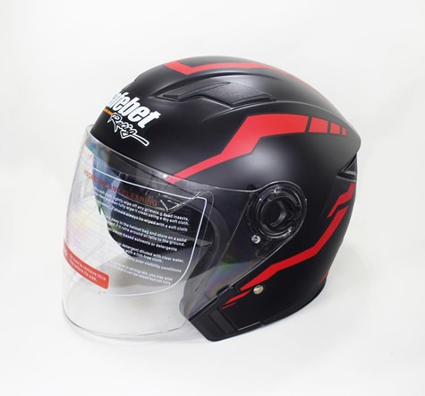 KASK SAFEBET HF-223 FLAT BLACK J36 S (BRAK ECE)