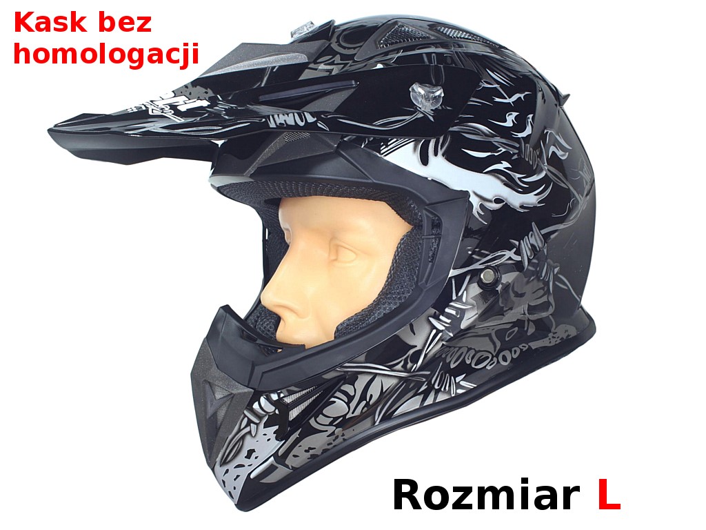 KASK SAFEBET HF-116 BLACK Q84 L (BRAK ECE)