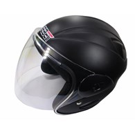 KASK SAFEBET HF-226 FLAT BLACK MAŁY S (BRAK ECE)