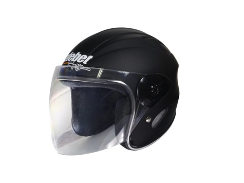 KASK SAFEBET HF-226 FLAT BLACK MAŁY S (BRAK ECE)
