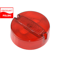 KLOSZ LAMPY TYŁ MZ TS / SIMSON OKRĄGŁY CZERWONY
