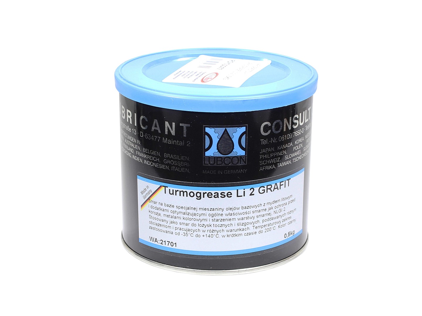 SMAR GRAFITOWY TURMOGREASE LI 2 500g