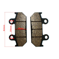 KLOCKI HAMULCOWE HONDA CBR250F CBR500F FM