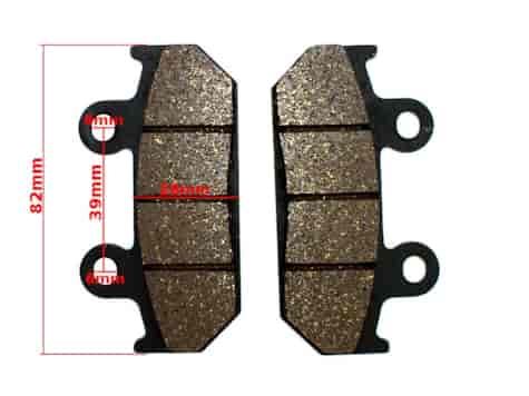 KLOCKI HAMULCOWE HONDA CBR250F CBR500F FM