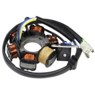 APARAT ZAPŁONOWY STATOR GY6-50 1 CEWKA ZAPŁONOWA JT