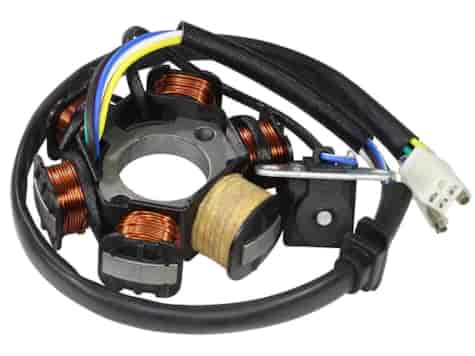 APARAT ZAPŁONOWY STATOR GY6-50 1 CEWKA ZAPŁONOWA JT