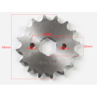 ZĘBATKA PRZÓD 428-16z 17x20mm ATV 250 CG