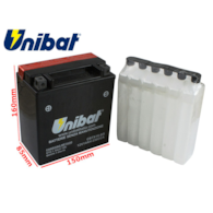 AKUMULATOR UNIBAT CBTX16-BS L+ 14Ah YTX16-BS