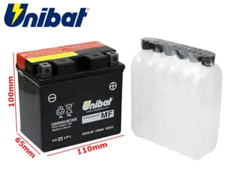 AKUMULATOR UNIBAT CTZ7S-BS P+ 6Ah YTZ7S-BS