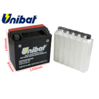 AKUMULATOR UNIBAT CBTX14-BS L+ 12Ah YTX14-BS