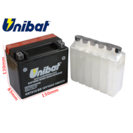 AKUMULATOR UNIBAT CBTX12-BS L+ 10Ah YTX12-BS