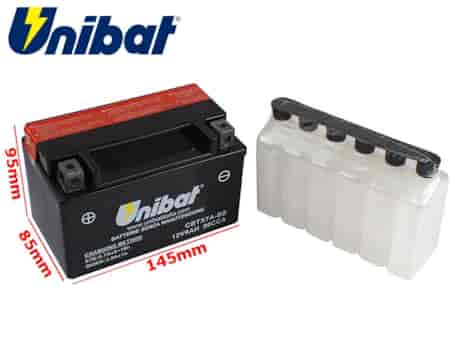 AKUMULATOR UNIBAT CBTX7A-BS L+ 6Ah YTX7A-BS