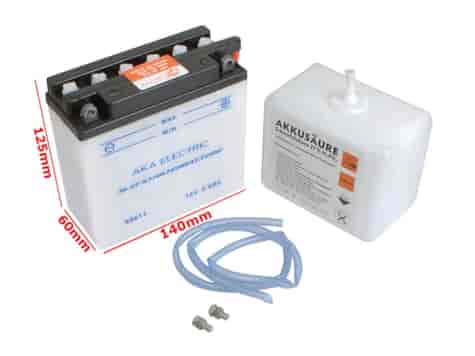 AKUMULATOR AKA ELECTRIC 12N5.5-3B 5.5Ah DE