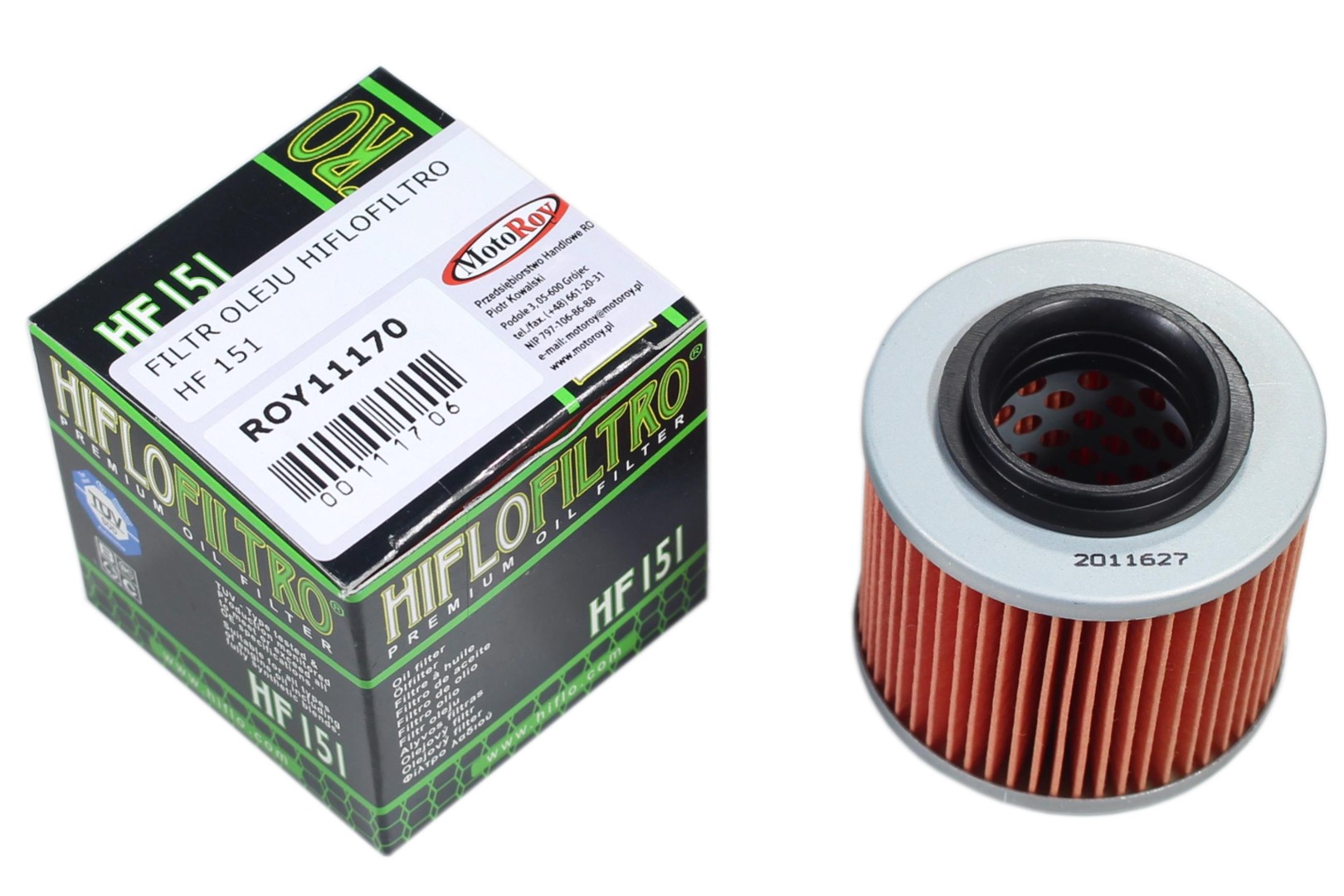 FILTR OLEJU HIFLOFILTRO HF 151