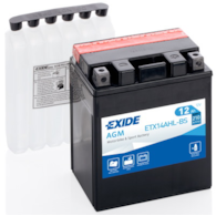 AKUMULATOR EXIDE YTX14AHL-BS / ETX14AHL-BS 12Ah AGM