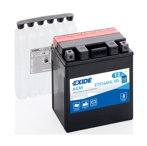 AKUMULATOR EXIDE YTX14AHL-BS / ETX14AHL-BS 12Ah AGM