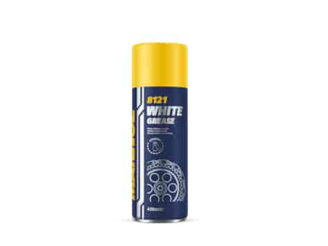 SMAR DO ŁAŃCUCHA MANNOL WHITE SPRAY 450ml 8121