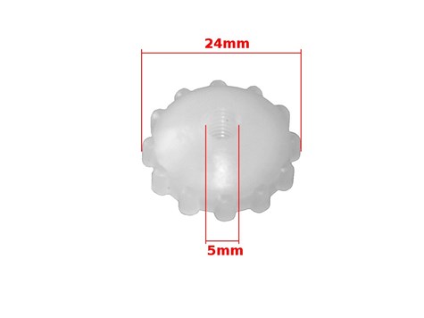 NAKRĘTKA BOCZKA DEKLA WSK 125 175 SHL 125 BIAŁA