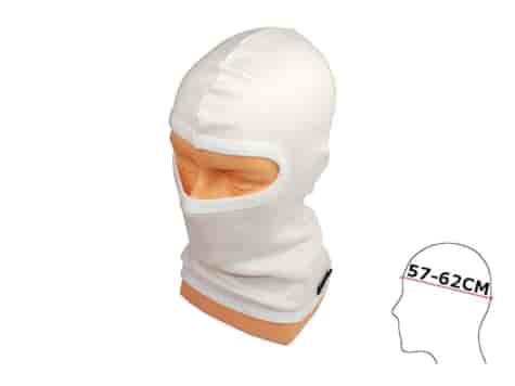 KOMINIARKA BAWEŁNIANA OCZY NIE DZIELONE L/XL BIAŁA