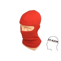 KOMINIARKA BAWEŁNIANA OCZY NIE DZIELONE L/XL CZERWONA