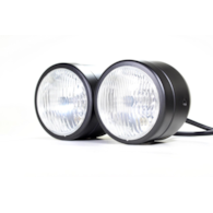 LAMPA PRZÓD FTC-1003 PODWÓJNA CZARNA