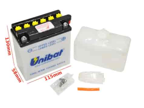 AKUMULATOR UNIBAT CB5L-B P+ 5Ah YB5L-B