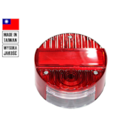 LAMPA TYŁ SIMSON MZ OKRĄGŁA CZERWONA TAIWAN