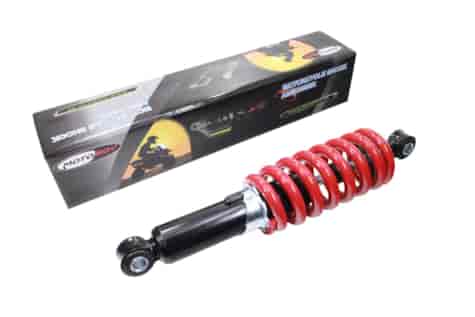 AMORTYZATOR TYŁ CROSS 125 CZERWONY HB