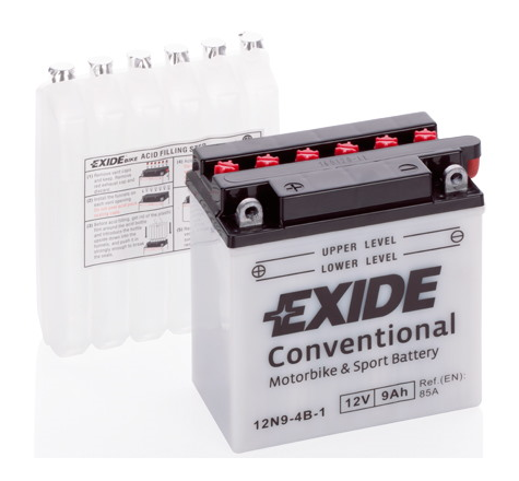 AKUMULATOR EXIDE 12N9-4B-1 9Ah