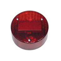 LAMPA TYŁ SIMSON MZ OKRĄGŁA CZERWONA
