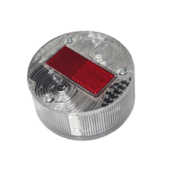 LAMPA TYŁ SIMSON / MZ OKRĄGŁA BIAŁA MR