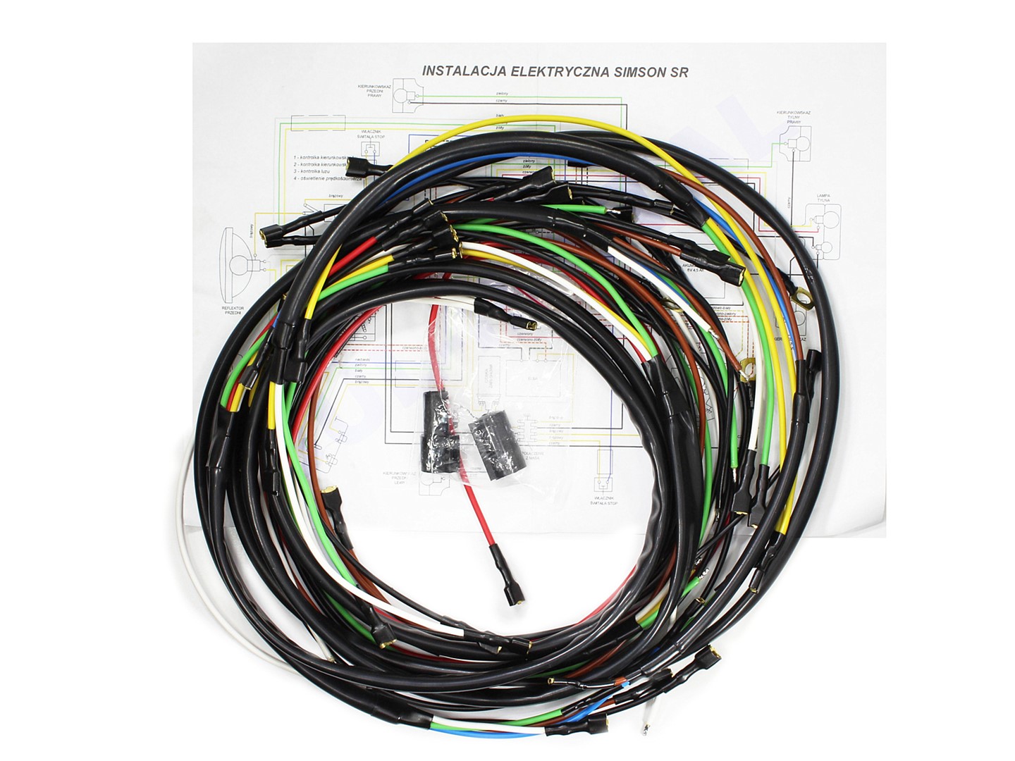 INSTALACJA ELEKTRYCZNA SIMSON SR50 SR80