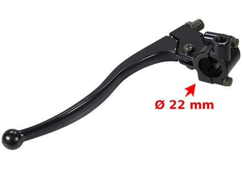 DŹWIGNIA Z OBEJMĄ SPRZĘGŁA CROSS 125 ROB