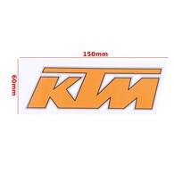 NAKLEJKA KTM POMARAŃCZOWA DUŻA
