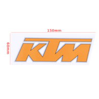 NAKLEJKA KTM POMARAŃCZOWA DUŻA