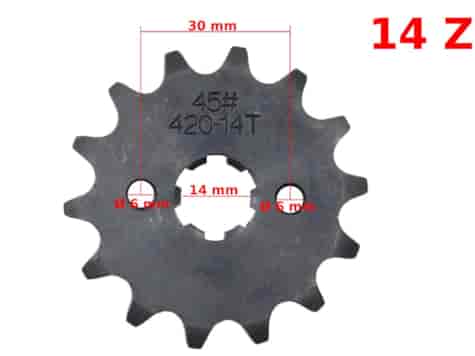 ZĘBATKA PRZÓD 420-14z ATV 110 PHE