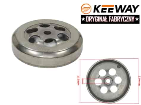DZWON SPRZĘGŁA KEEWAY 50CC 2T HURRICAN ORYGINAŁ