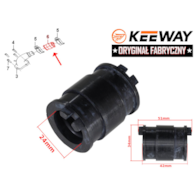 GUMA KRÓĆCA GAŹNIKA KEEWAY 50 2T HURRICAN ORYGINAŁ