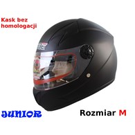 KASK SAFEBET HF-909 FLAT BLACK MAŁY M (BRAK ECE)