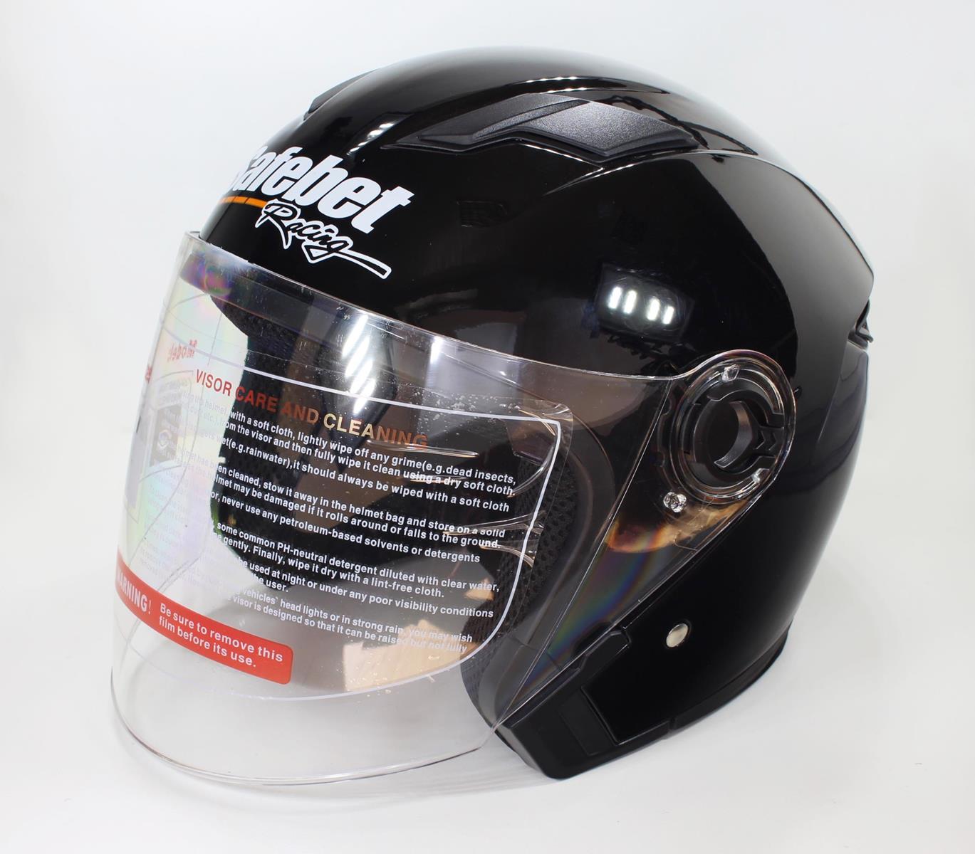 KASK SAFEBET HF-223 BLACK L (BRAK ECE)