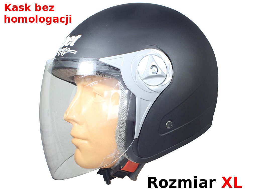 KASK SAFEBET HF-212 FLAT BLACK XL (BRAK ECE)