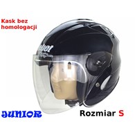 KASK SAFEBET HF-226 BLACK MAŁY S (BRAK ECE)