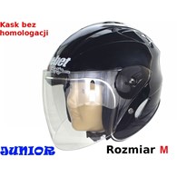 KASK SAFEBET HF-226 BLACK MAŁY  M (BRAK ECE)