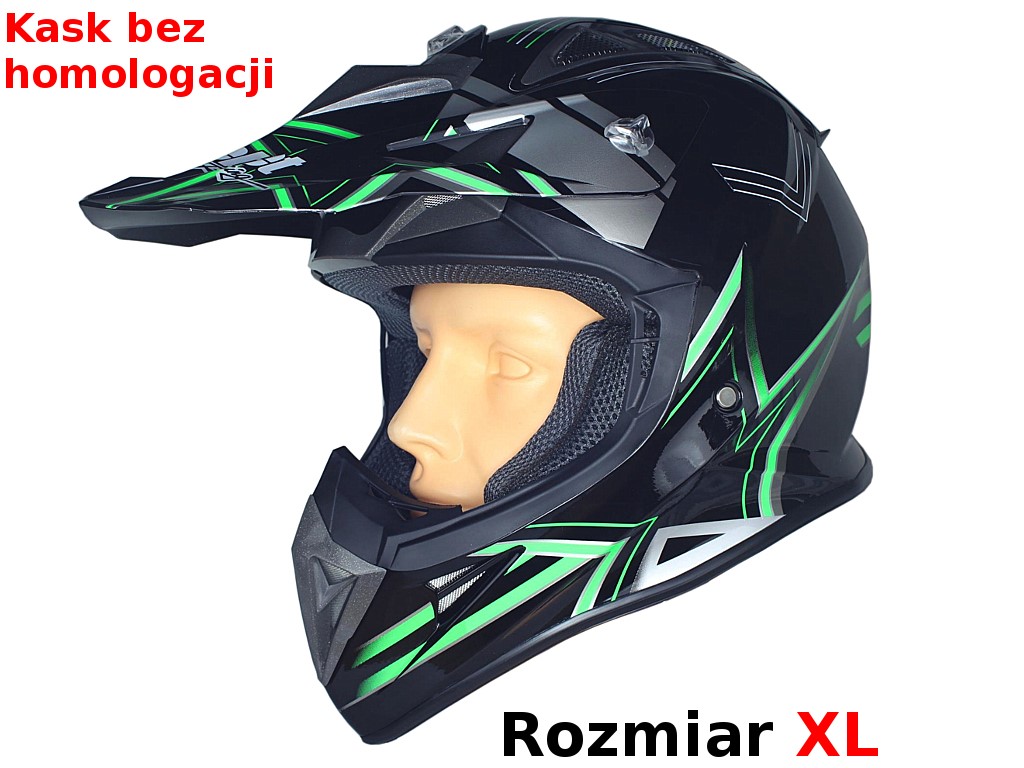 KASK SAFEBET HF-116 BLACK Q158 GREEN XL (BRAK ECE)